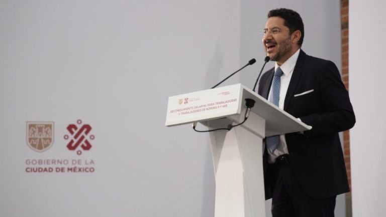 Martí Batres es el nuevo jefe de Gobierno de la CDMX