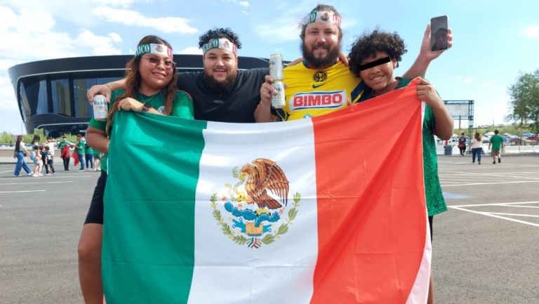 Afición de México en el juego vs Estados Unidos