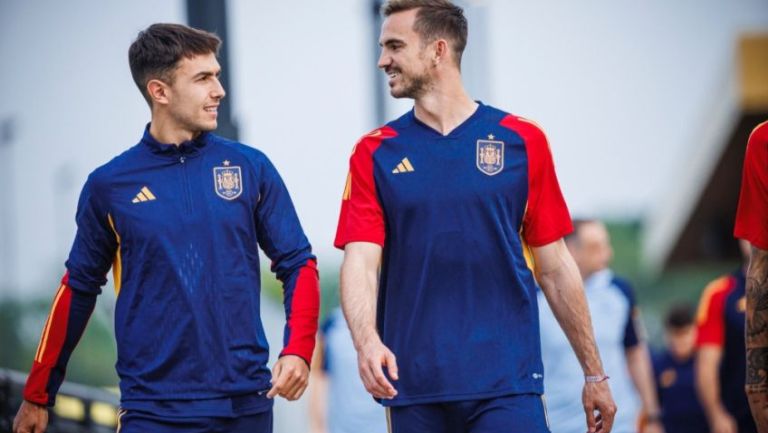 España terminando entrenamiento de cara a la Nations League 