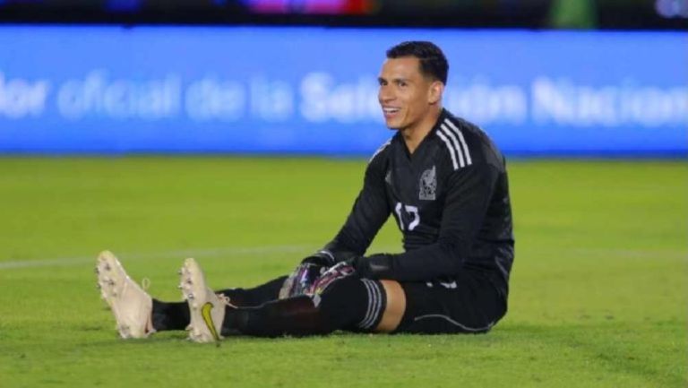 Luis Malagón vistiendo los colores de la Selección Mexicana 