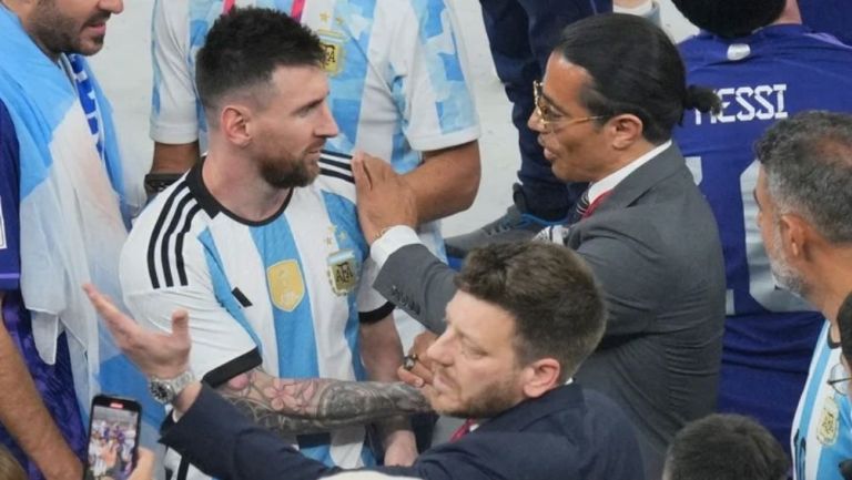 Salt Bae junto a Lionel Messi