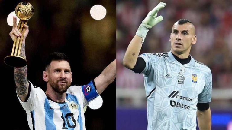 Nahuel Guzmán confesó que quiere jugar a lado de Lionel Messi pero con una condición