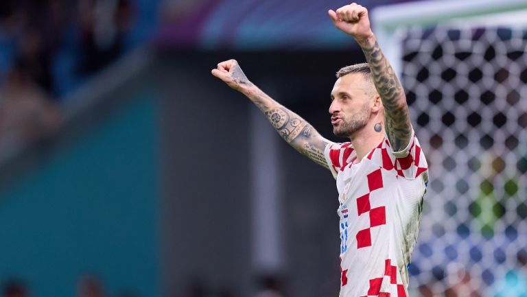 Brozović en el Mundial de Qatar 2022