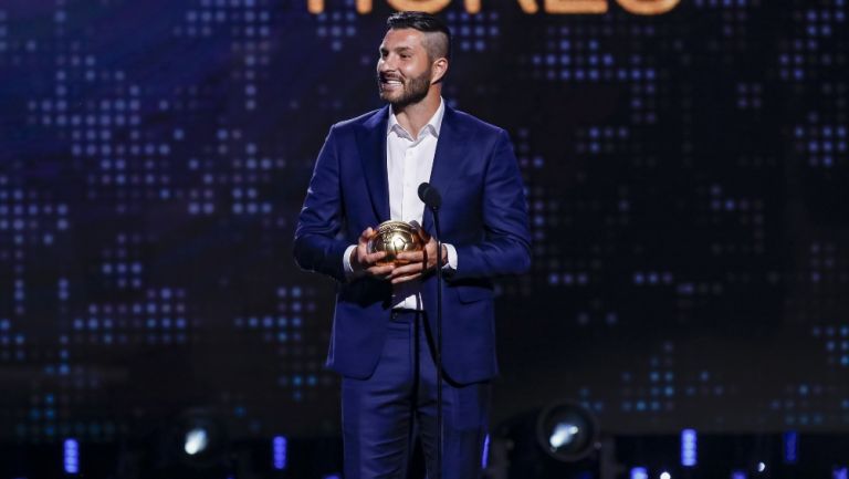 Gignac tras ganar su Balón de Oro