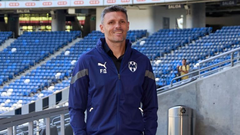 Fernando Ortiz como entrenador de los Rayados de Monterrey 