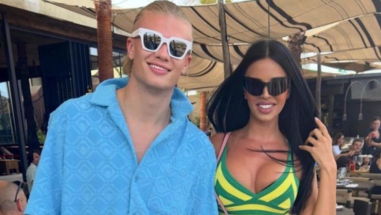 Ivana Knoll y Erling Haaland suben una foto juntos en la playa y redes explotan