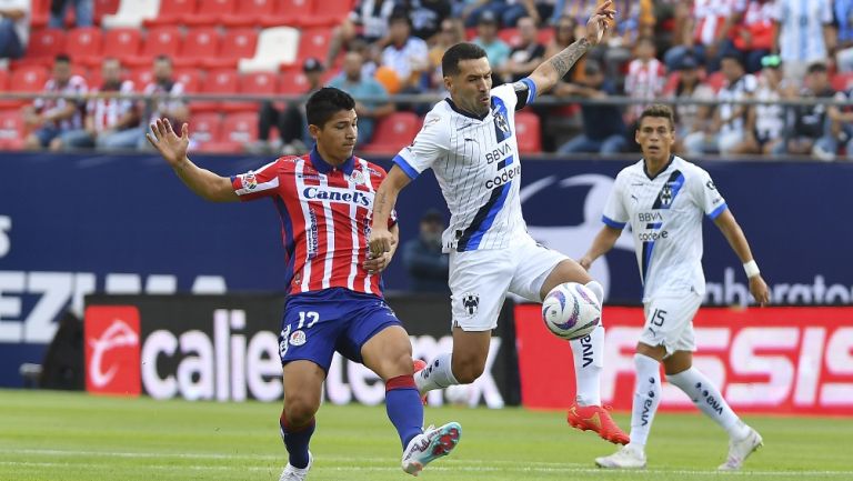 Atlético San Luis y Rayados reparten puntos en debut del Tano Ortiz