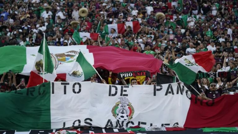 Afición de México durante un partido 