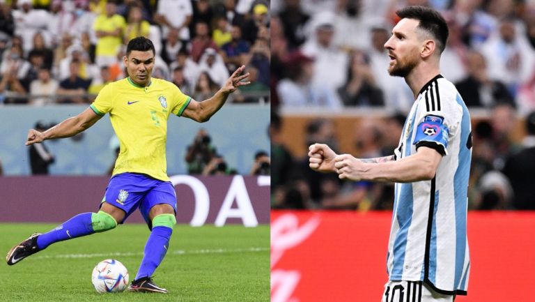 Casemiro se rindió ante Messi