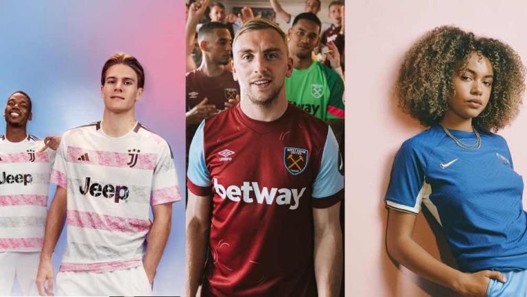 ¡Que elegancia! Chelsea, West Ham y Juventus presentaron nuevos jerseys