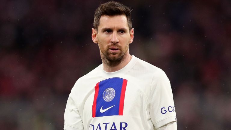 Messi en su paso por el PSG