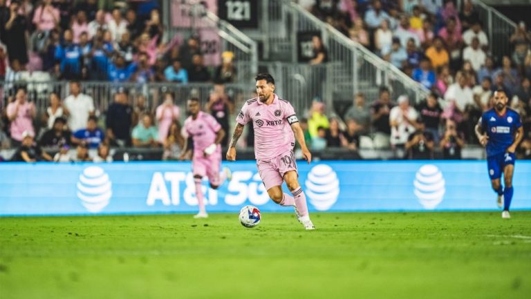 Messi anotó el gol de la victoria 