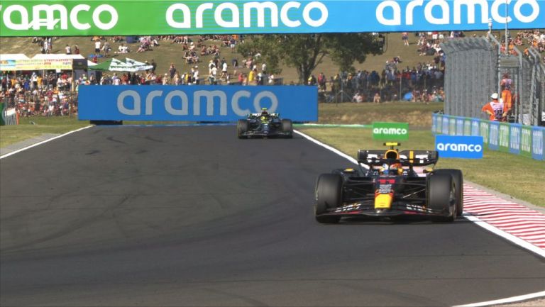 Pérez consiguió una remontada más para la escudería Red Bull