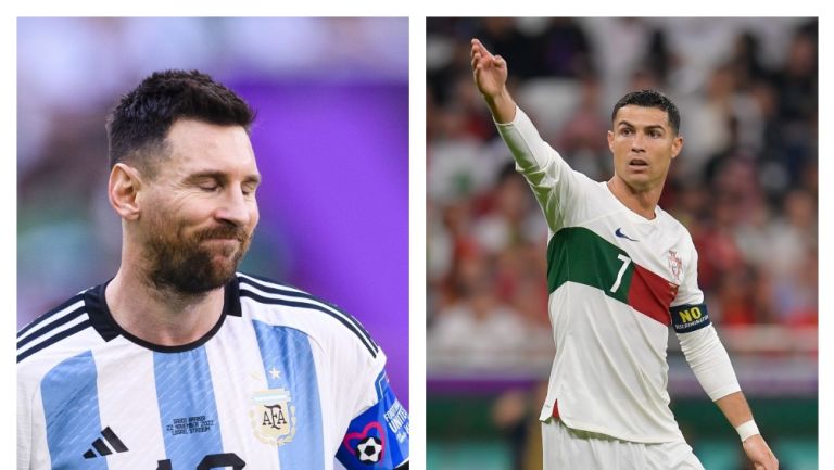 Cristiano Ronaldo y Lionel Messi 