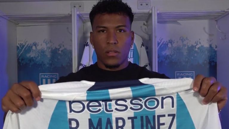 Roger Martínez, nuevo delantero de Racing