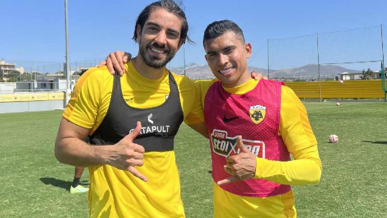 Orbelín Pineda se incorpora al AEK Atenas y ya convive con su compatriota Rodolfo Pizarro