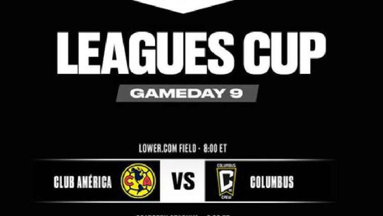 América vs Columbus Crew: ¿Cuándo y dónde ver el juego de la Leagues Cup?