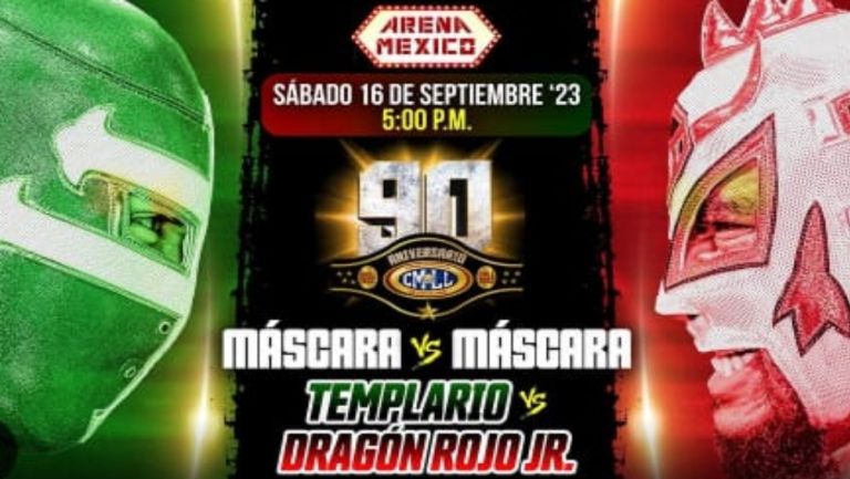 CMLL anuncia cartel oficial para su función por 90 aniversario