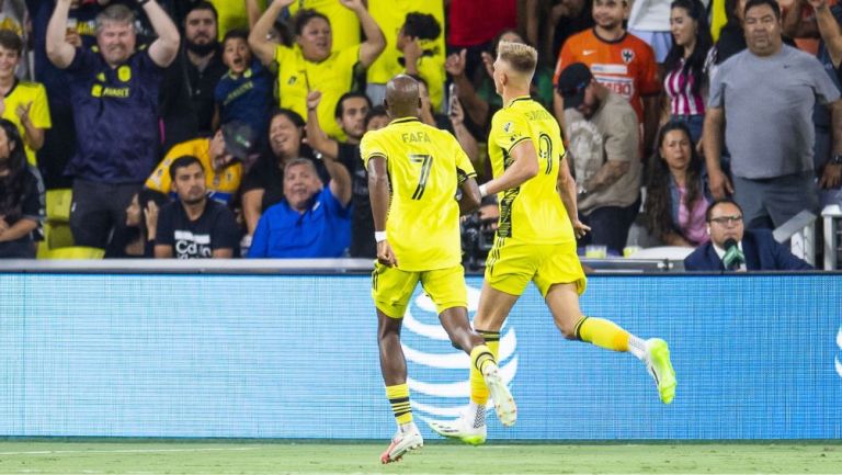 Nashville celebra el gol del triunfo ante Rayados