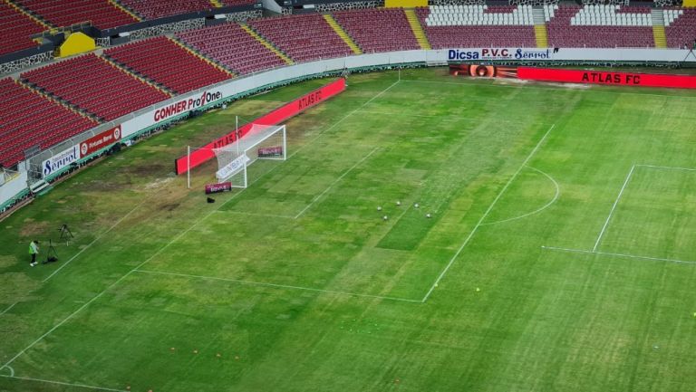 Liga MX Femenil: Así lucía la cancha del Estadio Jalisco previo al duelo Atlas vs América