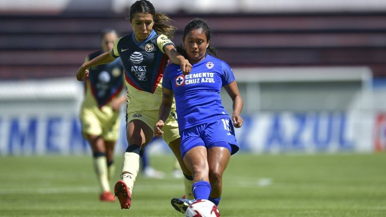 Las Águilas invictas contra Cruz Azul 