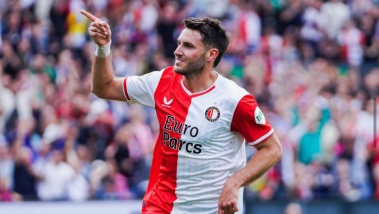 Santiago Giménez Anota Su Primer Gol Con El Feyenoord En La Eredivisie 2023 24 