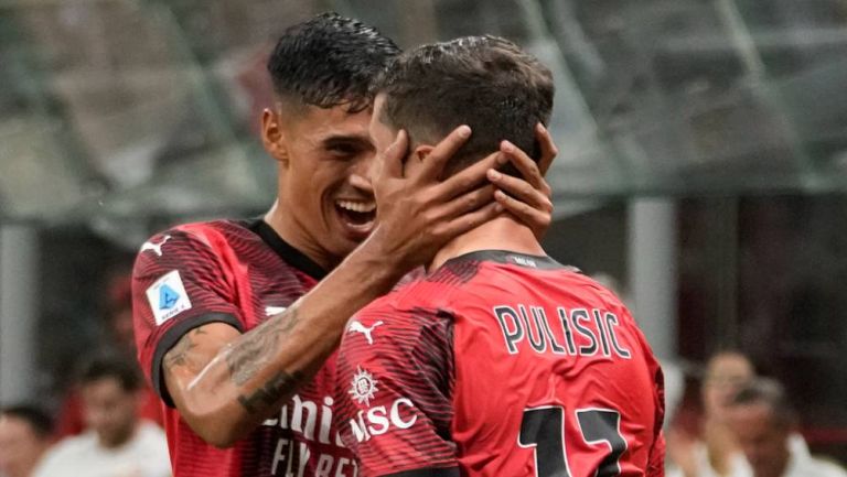 Serie A: Milan golea a Torino con goles de Pulisic y Giroud