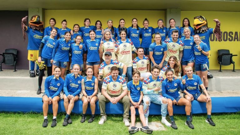 Las jugadoras de América Femenil recibieron a los miembros de la Casa de los Famosos