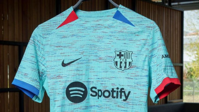 Nueva playera del equipo del Barcelona