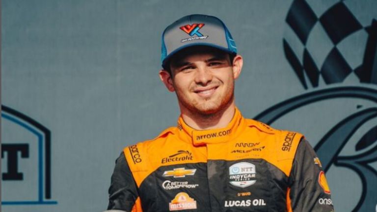 Pato O'Ward finaliza cuarto en el Gran Premio de Portland de la Indycar Series