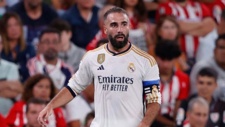 Carvajal con el Madrid 