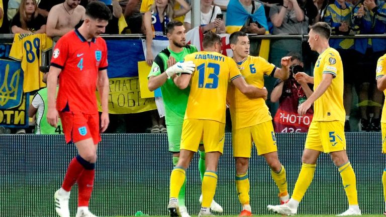 Ucrania e Inglaterra empataron a un gol