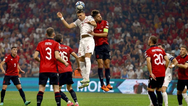 Albania venció a Polonia en las Eliminatorias a la Euro 2024