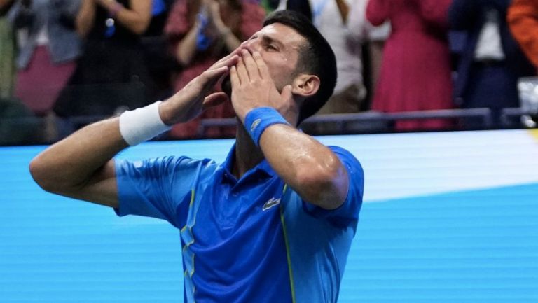 Djokovic celebra su título en el US Open