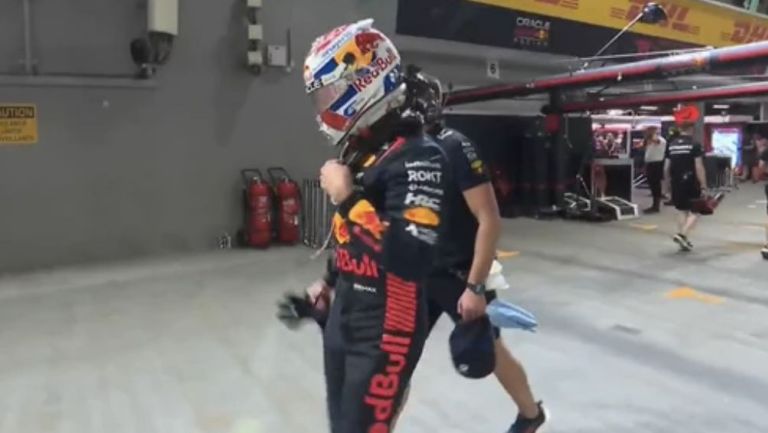 Verstappen se lamenta tras quedar fuera de la Q3