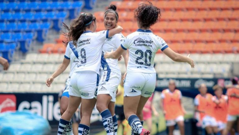 Puebla Femenil sorprende y vence a Cruz Azul en el Cuauhtémoc