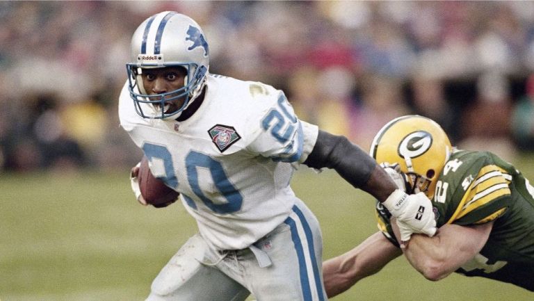 Barry Sanders en su época con Detroit