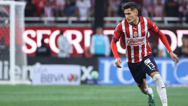 Orozco Chiquete durante un partido con Chivas