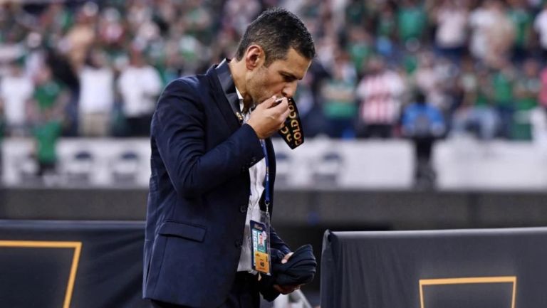 Jimmy Lozano tras ganar la Copa Oro con el Tri