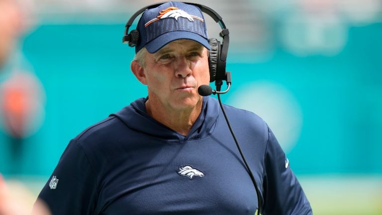 Sean Payton en la paliza de Miami a Denver