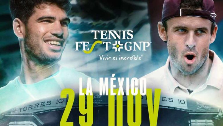 Tennis Fest GNP: Carlos Alcaraz enfrentará a Tommy Paul en la Ciudad de México