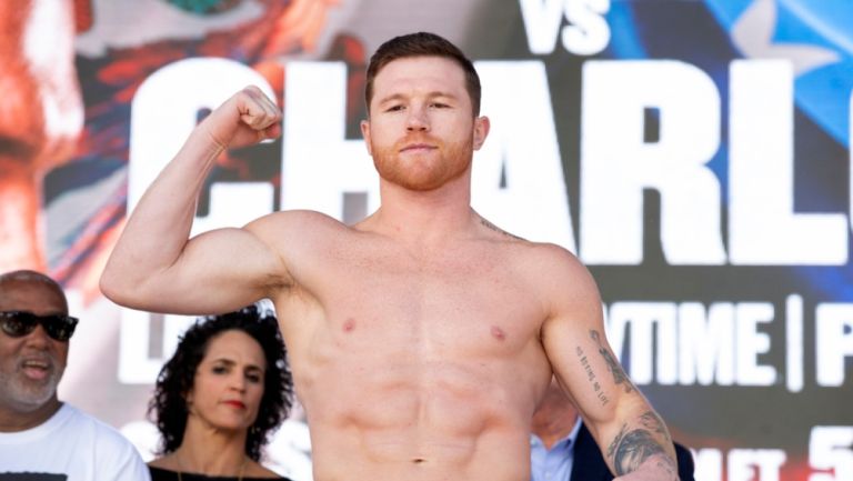 Canelo previo a su pelea con Charlo 