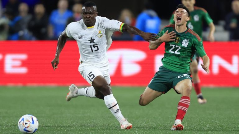 Joseph Aidoo sufrió rotura del tendón de Aquiles vs México