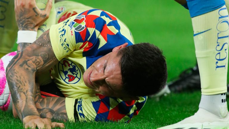 Brian Rodríguez, con dolor insoportable tras lesión de rodilla