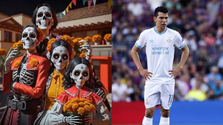 Chucky Lozano celebra el Día de Muertos con publicación en redes