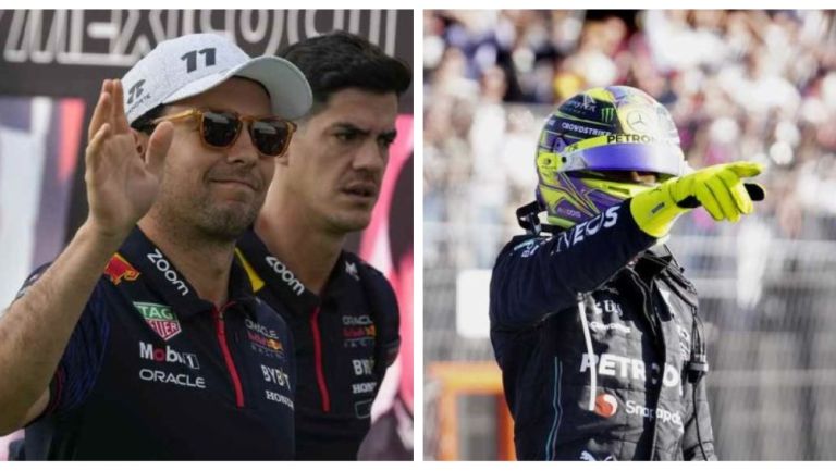 'Checo' Pérez se aleja de Lewis Hamilton en el campeonato de pilotos