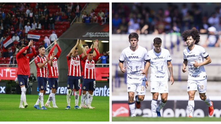 Chivas visita a Pumas en la última jornada del Apertura 2023 