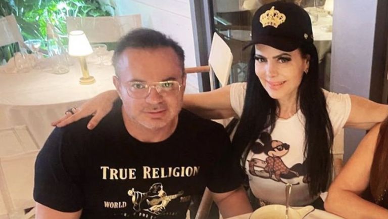 Maribel Guardia junto a Marco Chacón