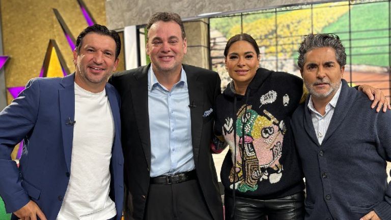 David Faitelson estuvo en 'Hoy' con 'Kikín' Fonseca, Galilea Montijo y Raúl Araiza