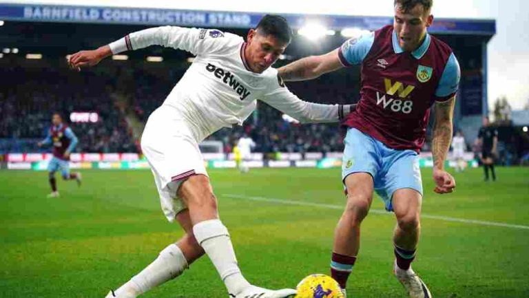 Edson Álvarez fue titular en remontada de West Ham ante Burnley 